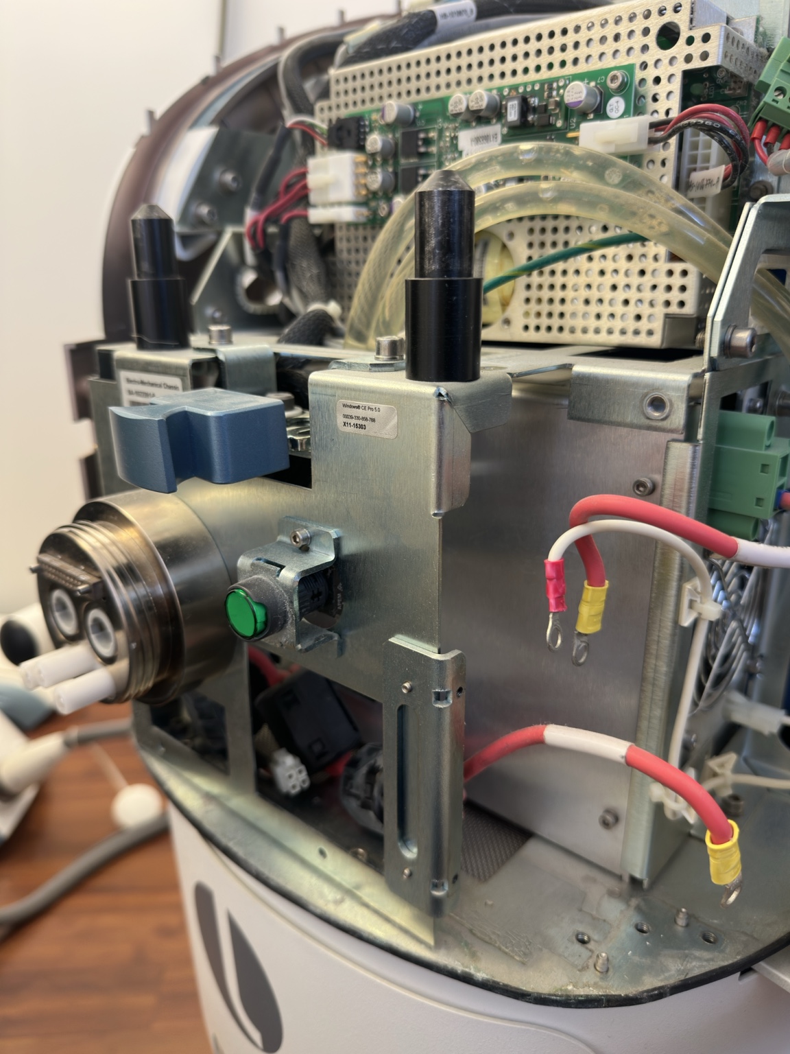 Laserbaugruppe im Detail